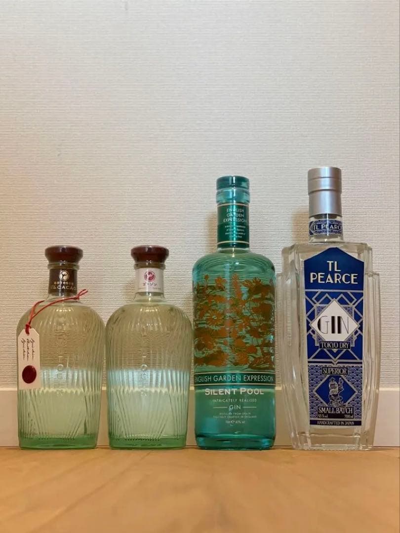 ジン 4本セット サイレントプール Goto Gin等