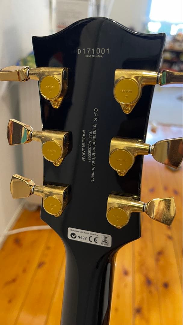 美品　フジゲン　NLC10RMP-BK/02　レスポールタイプ