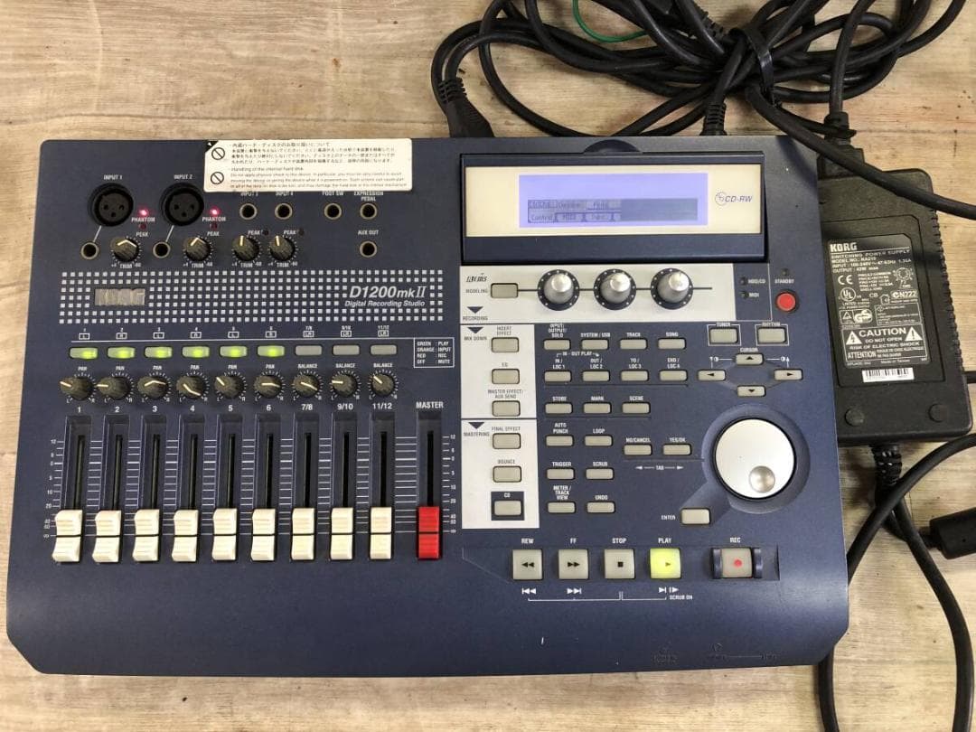 KORG コルグ デジタルレコーディングスタジオ D1200mkII 動作良好