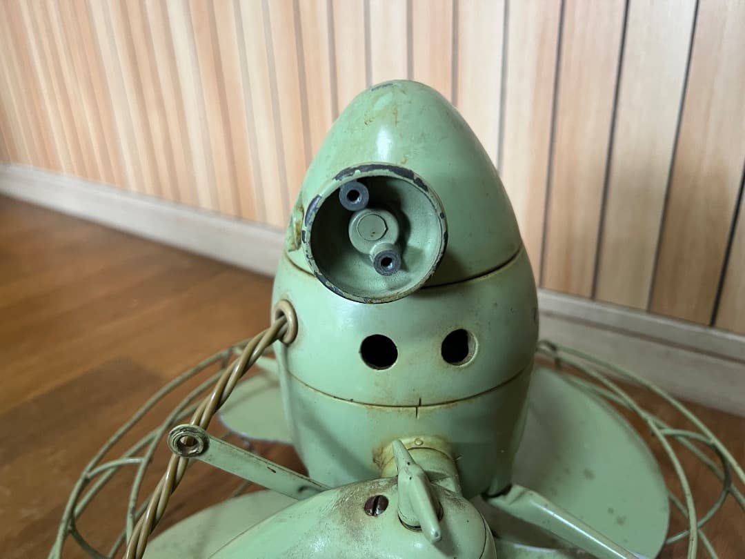 卓上レトロ扇風機　　日立 M-6032　通電確認済み