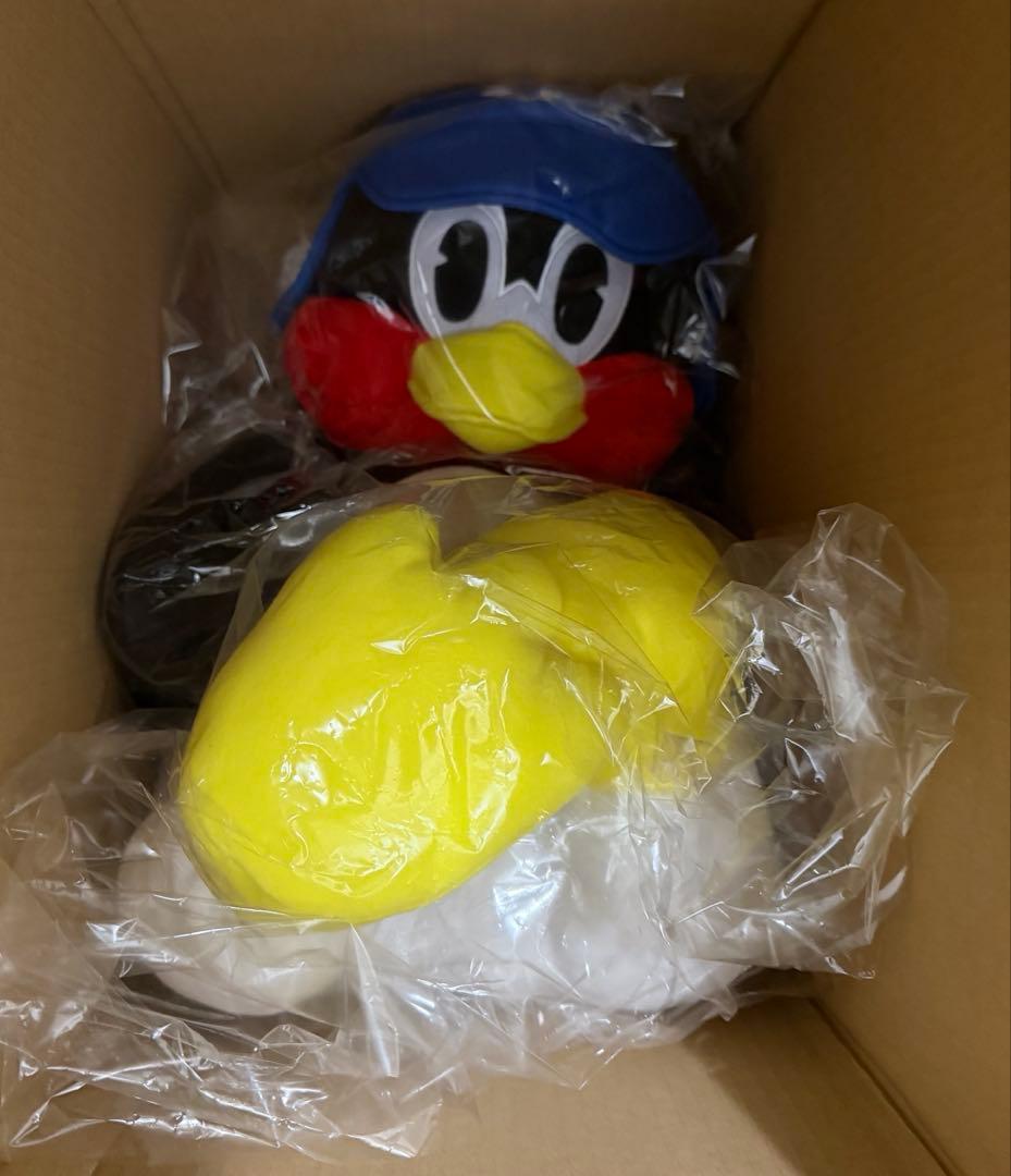 新品未開封　つば九郎　抱っこぬいぐるみ　特大　ヤクルトスワローズ