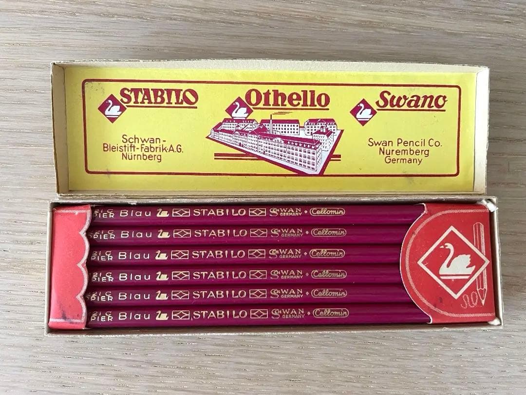 スタビロ　STABILO 8221 鉛筆 未使用 1940s ビンテージ