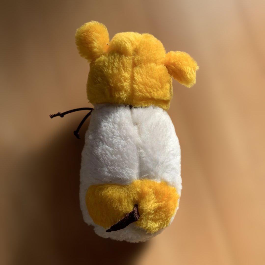 レトロなぬいぐるみ　キャラクター　ハムスター　ぬいぐるみ　ヴィンテージ