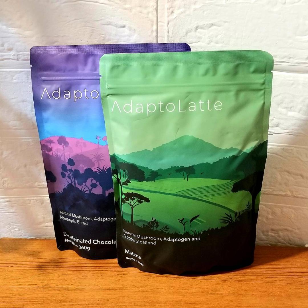 アダプトラテ（デカフェ+抹茶）★2時間以内発送可♪※各360g