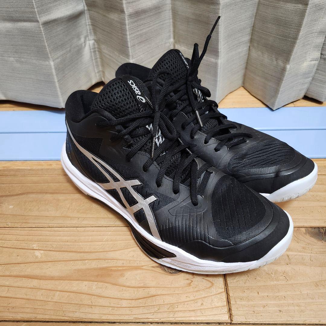 スカイエリート asics バレーボールシューズ ブラック