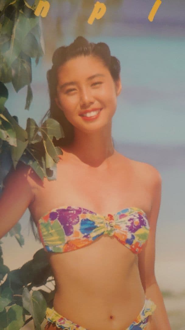 松嶋菜々子 旭化成 特大 水着ポスター B1①