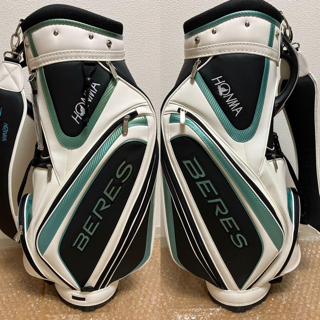 新品未使用　ホンマBERES キャディバッグ とゴルフクラブセット一式