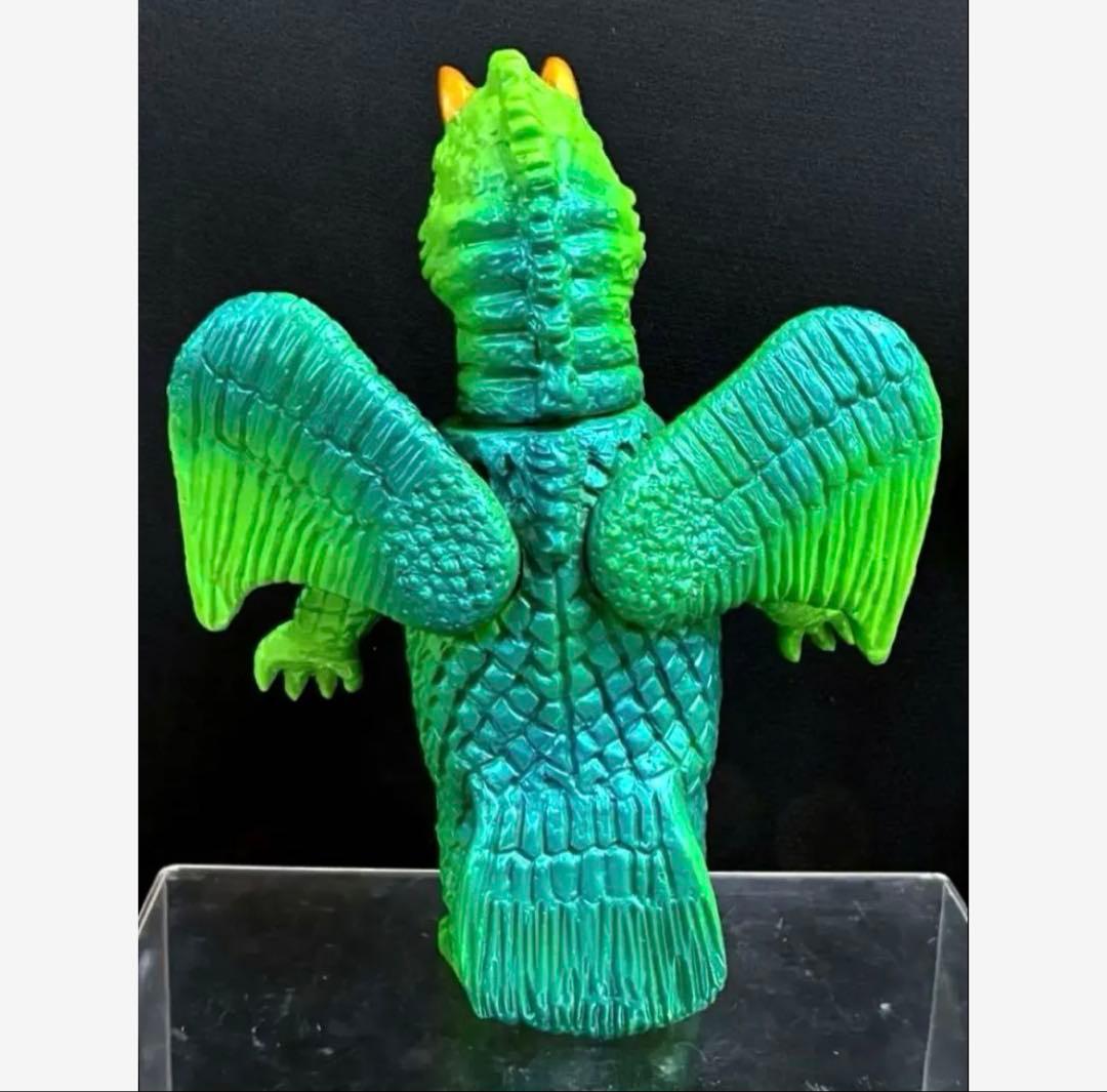 希少！■ ブルマァク ヒドラ 復刻 ソフビ グリーン