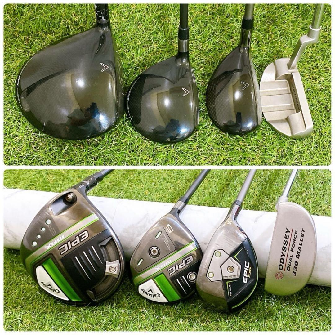 良品 キャロウェイ EPIC エピック メンズゴルフセット 完璧12本 初心者