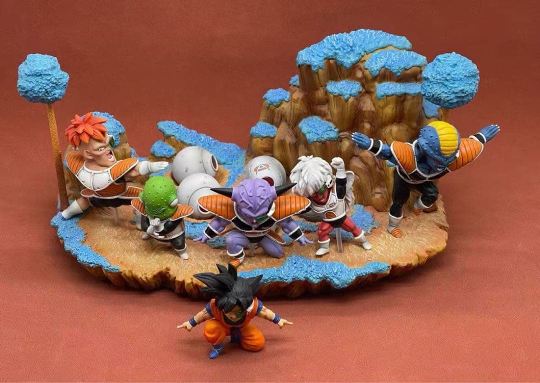 ドラゴンボール ギニュー特戦队 ガレキ ガレージキット スタチュー X①