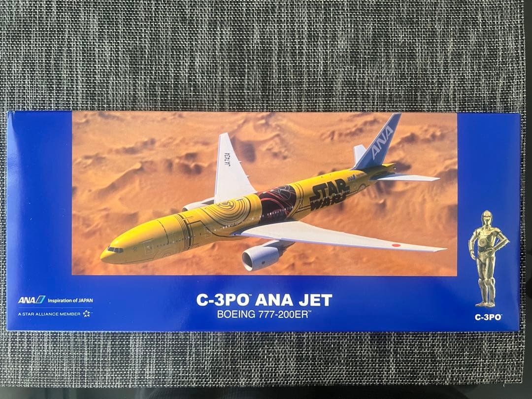 未開封　スターウォーズC-3PO ANAJET BOEING 777-200ER