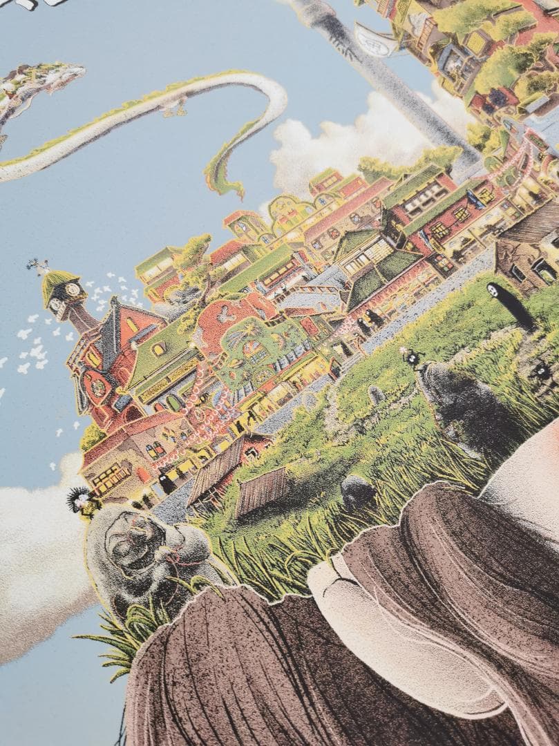 千と千尋の神隠し ポスター（120枚限定販売、宮崎駿監督・スタジオジブリ）