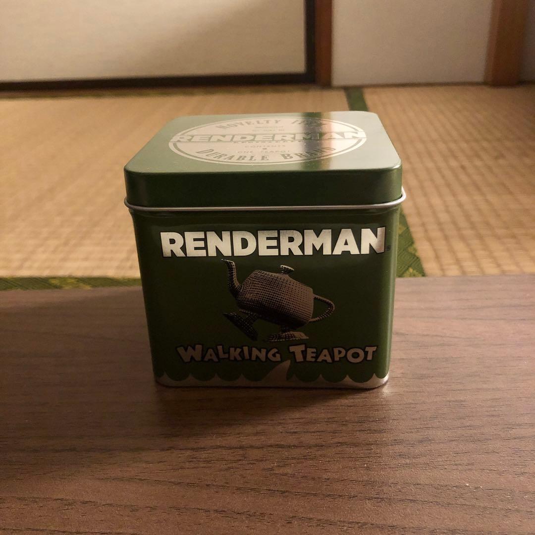 Renderman Walking Teapot サメデザイン