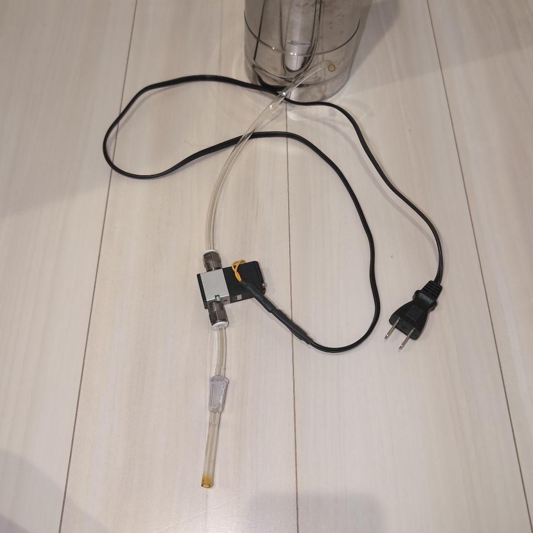 ステンレス CO2ボンベ 圧力計付き　水槽　D601S ver　1.4