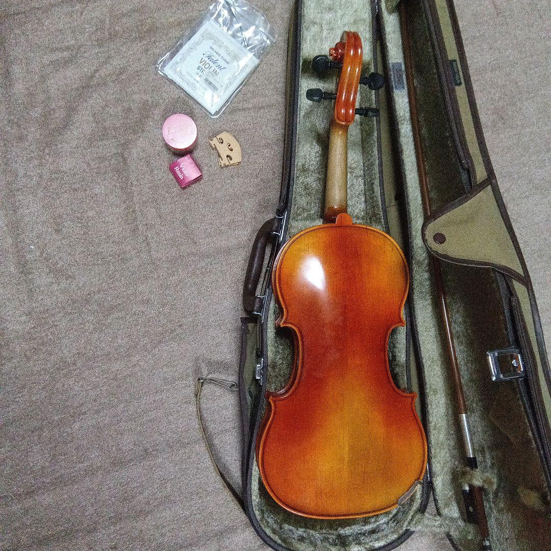 フルサイズSUZUKIバイオリン200Anno1995 (松脂・替え弦付)訳有品