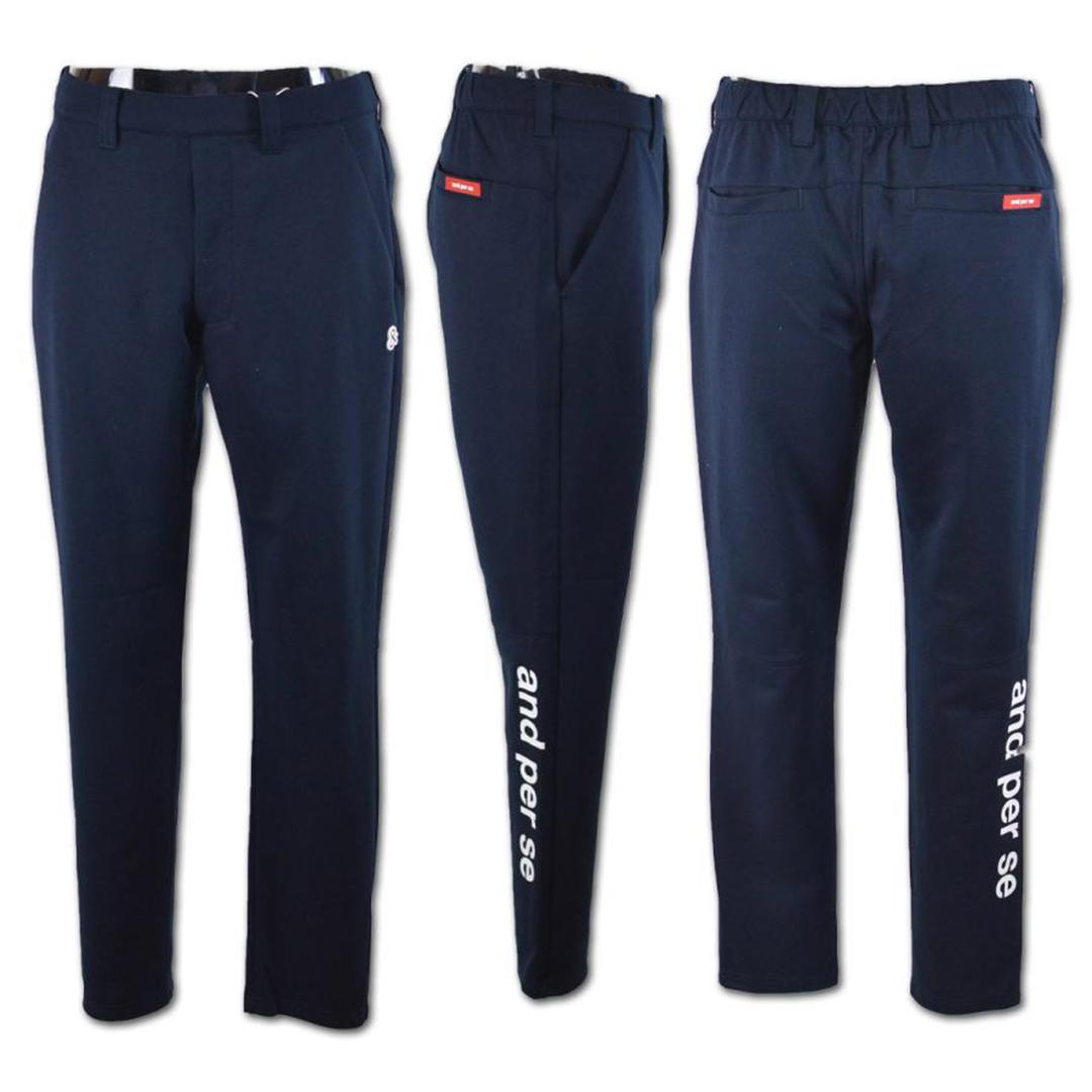 【L】 and per se メンズ ストレッチ ゴルフパンツ アンパスィ