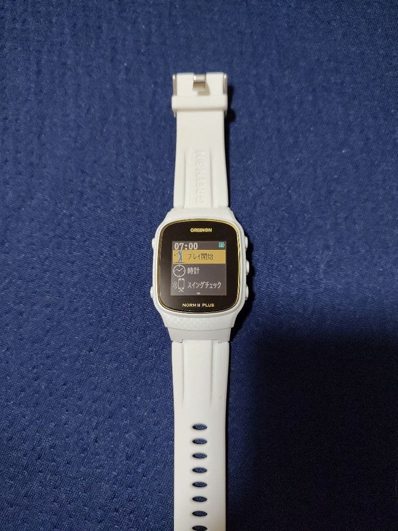 GREENON （グリーンオン）ザ・ゴルフウォッチ ノルム２プラス ホワイト