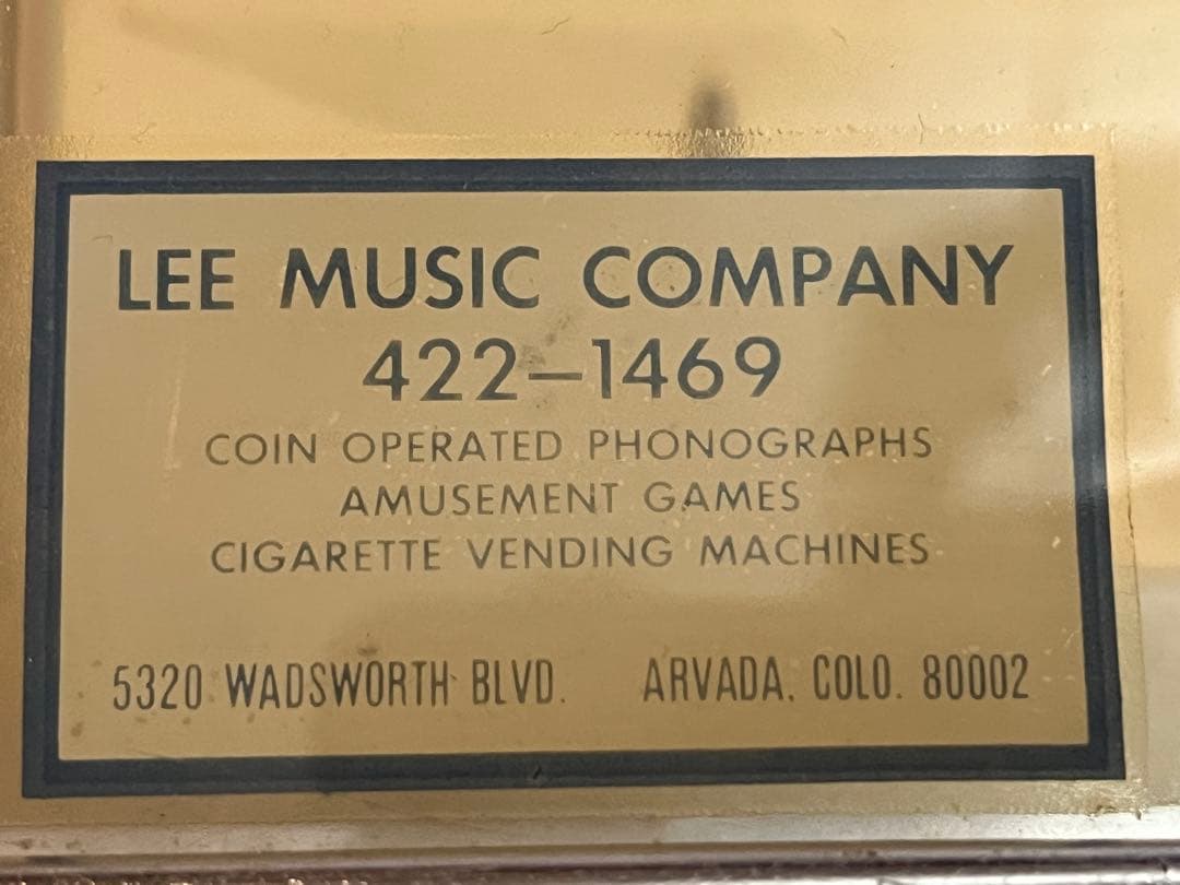 値下げ‼️WURLITZER 2510 ワリッツァー　ビンテージジュークボックス‼️