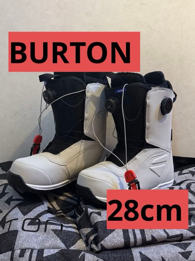 【美品】Burton RULER スノーボードブーツ 28cm