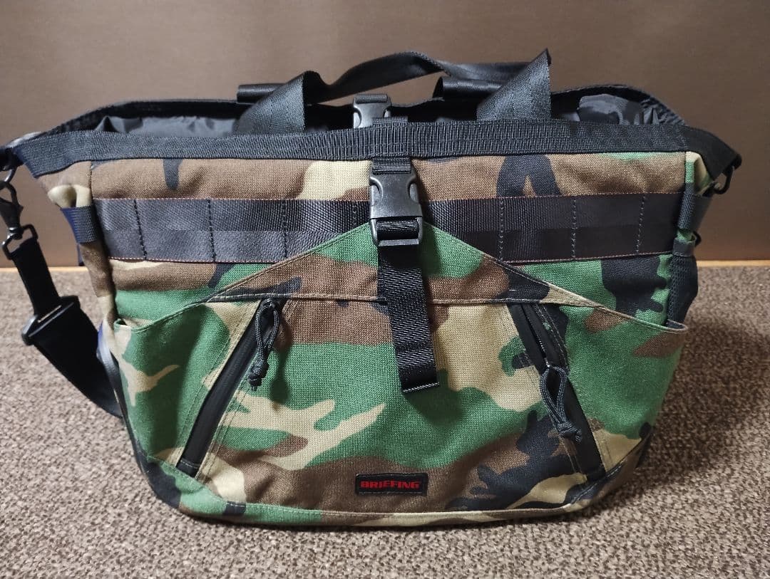 BRIEFING ブリーフィング トートバッグ ショルダー 2WAY 迷彩柄