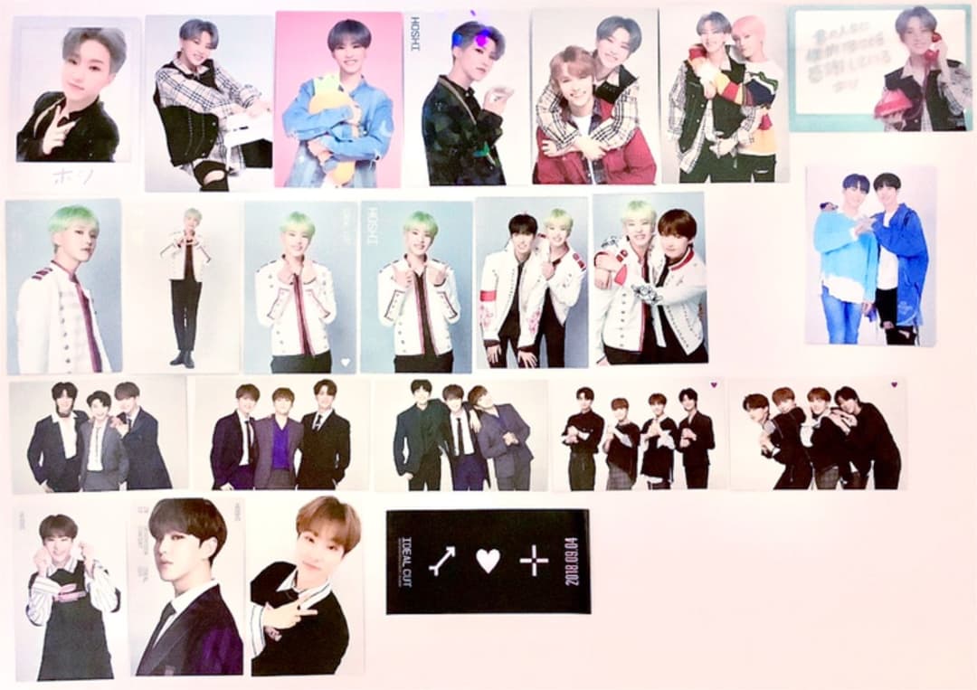 SEVENTEEN コンサート 公式グッズ ホシ トレカ45枚+生写真