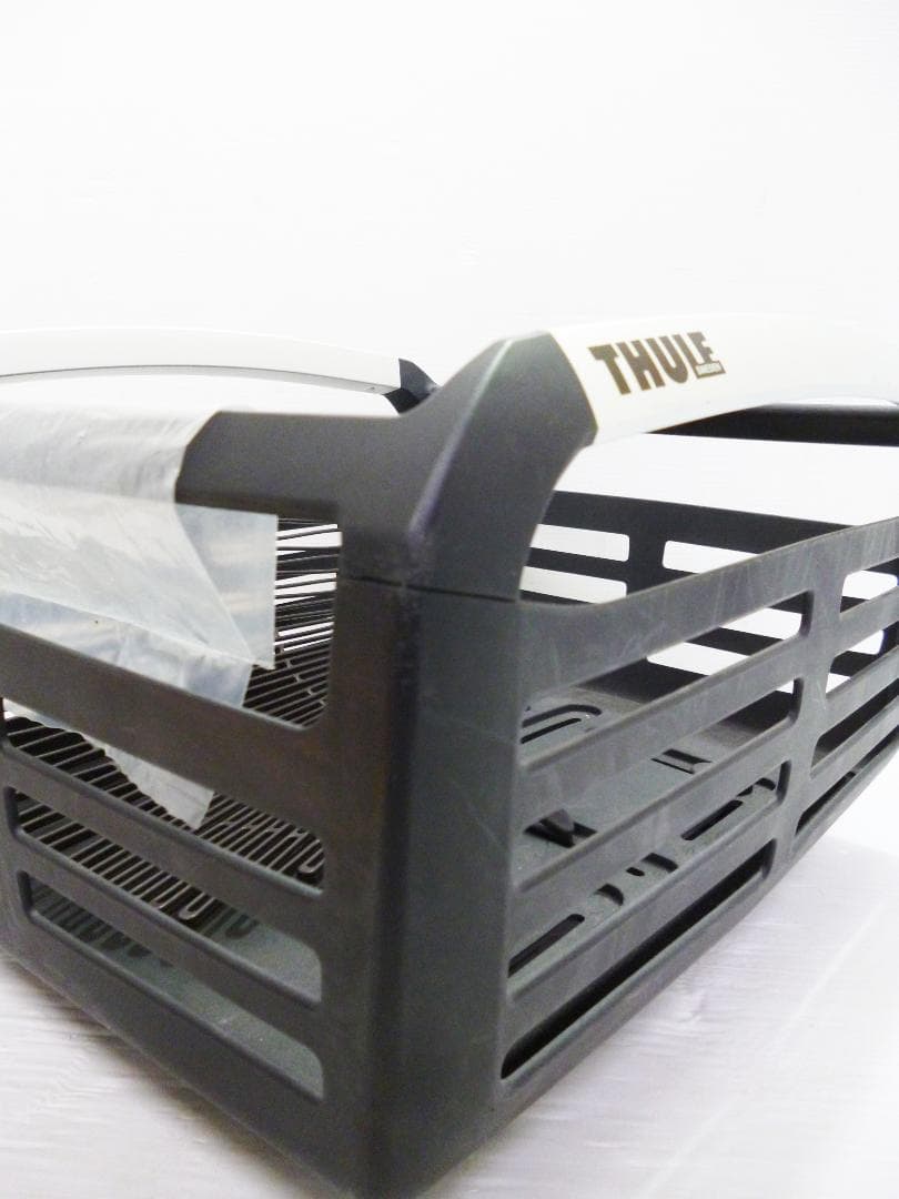 THULE スーリー 自転車用バスケット かご ブラック/ホワイト