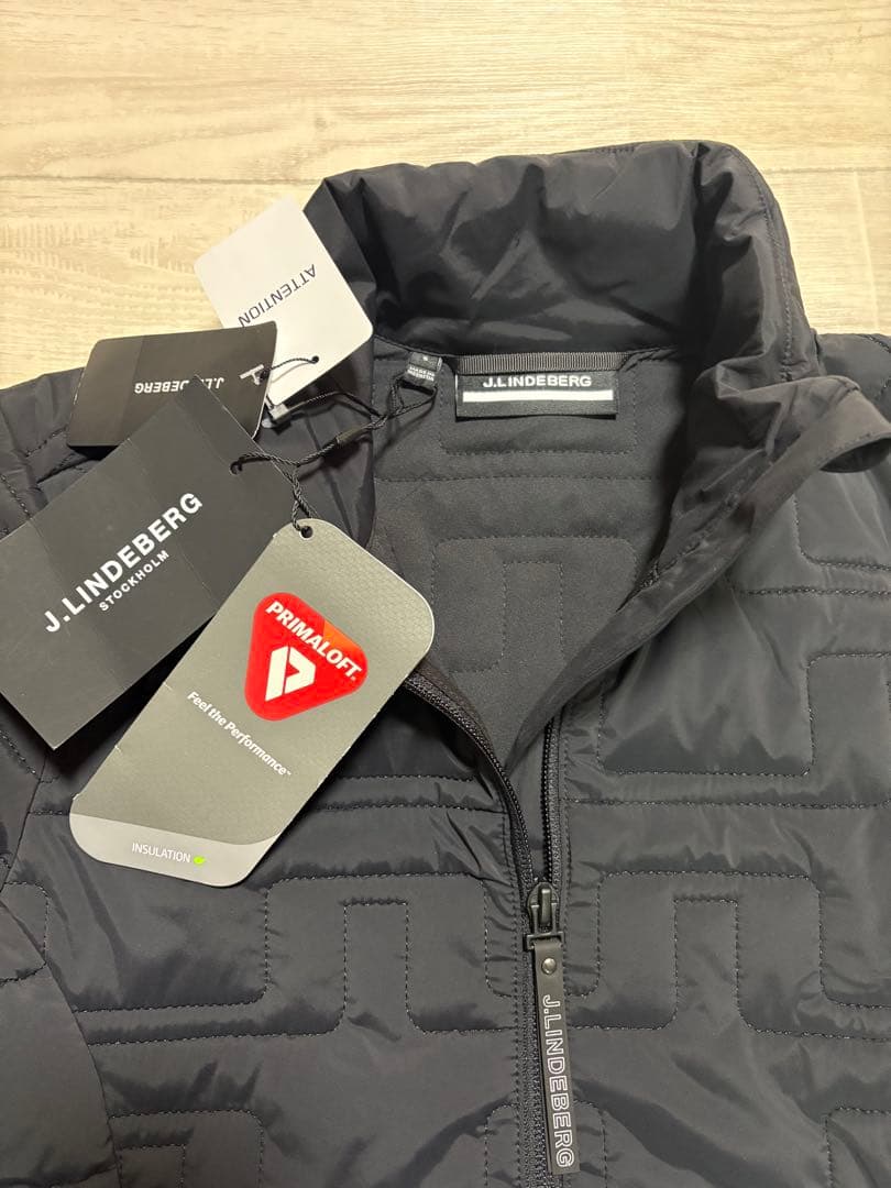 JLブリッジキルトゴルフジャケット ジェイリンドバーグ レディース　38