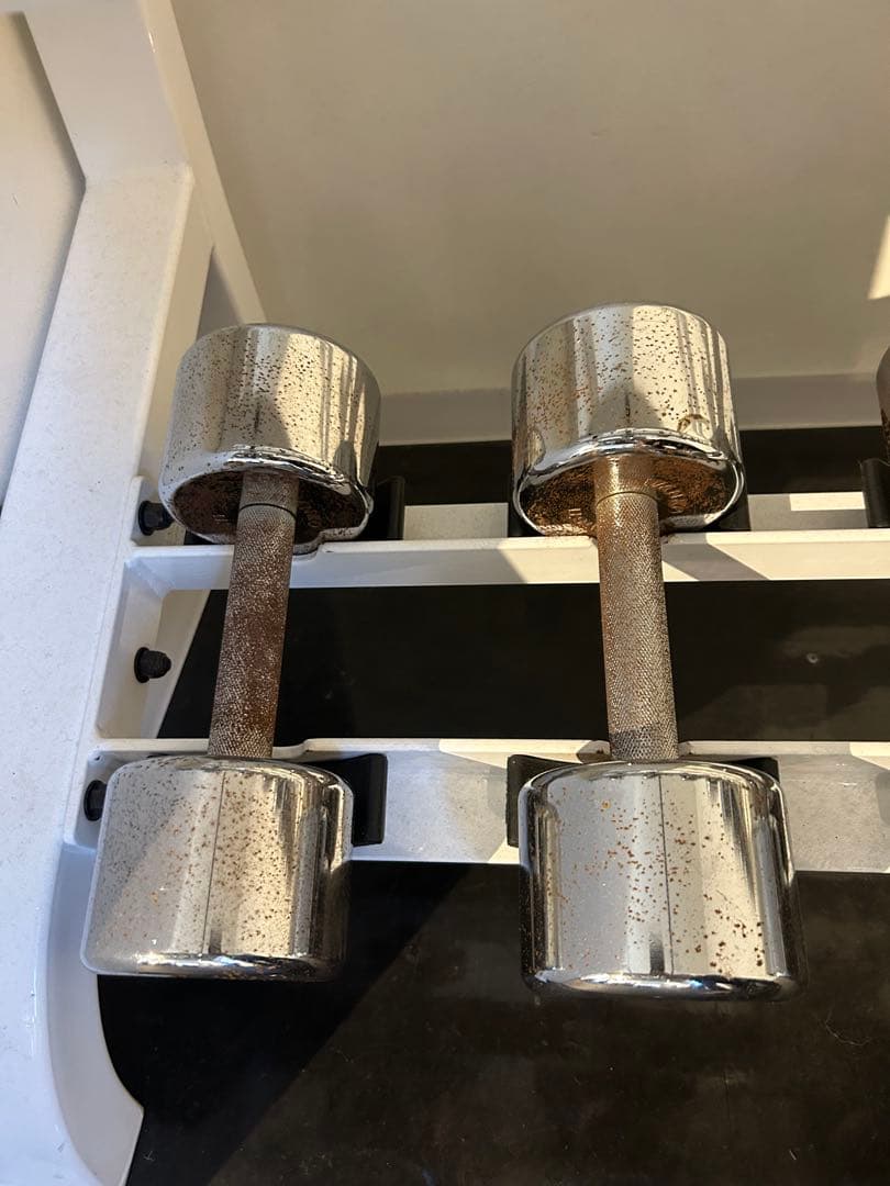 IVANKO ダンベル　1-20kg 15組　ダンベルラック付き