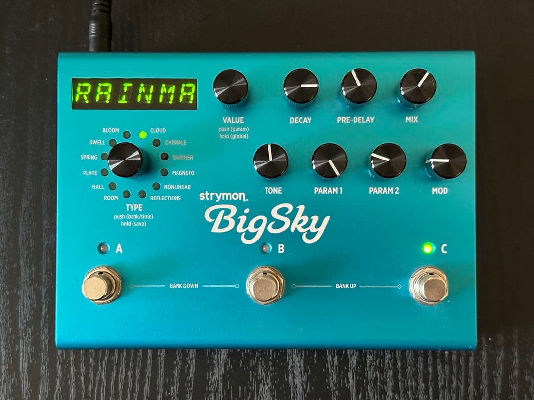 strymon BigSky リバーブエフェクター