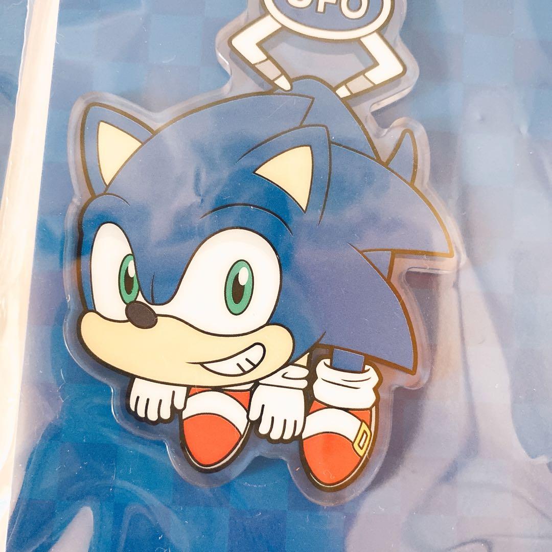 UFOつままれアクリルキーホルダー　ソニックザヘッジホッグ　全種コンプリート新品