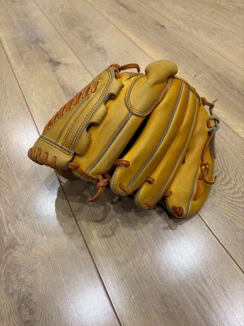 ミズノプロ一般硬式投手オーダーグローブ！高校野球対応品！ノースヨーロピアンキップ