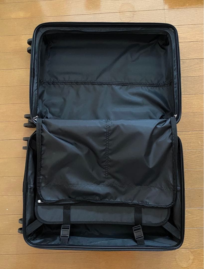 スーツケースキャリー 47L カーボンブラック ALI-6008-22 TSA付