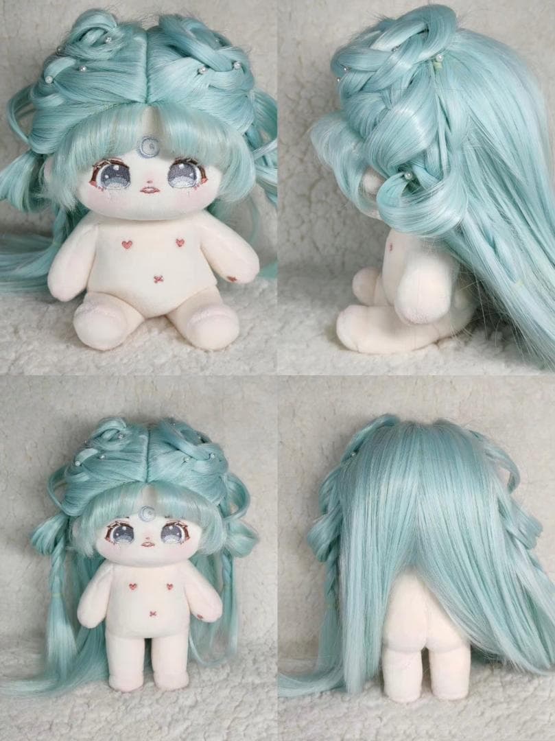 kiki中韓ぬいウィッグ　着せ替えぬいぐるみ　「ヘアアレンジ」参考説明