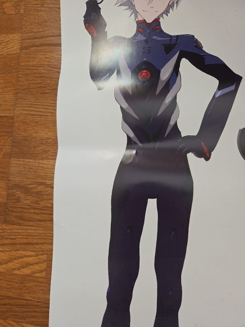 【難あり】懸賞品　サンテ　エヴァ　ポスター　渚カヲル　販促用POP