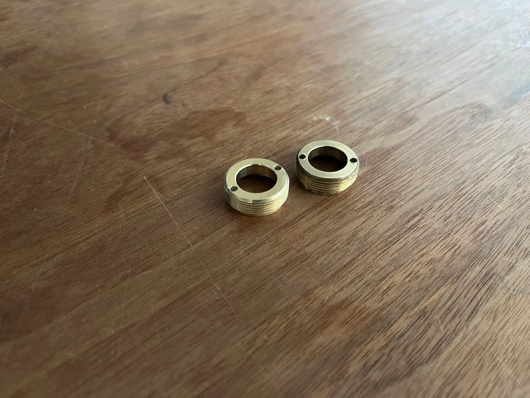 パーツ BLUE LUG RMC track crank set (all black)