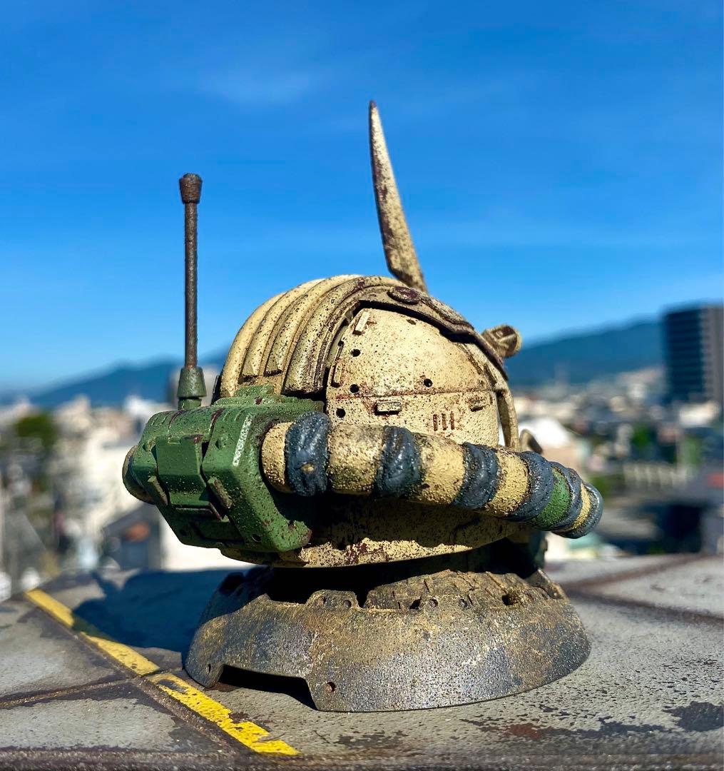 EXCEED MODEL ザクヘッド② 指揮官機　現地改修　塗装完成品