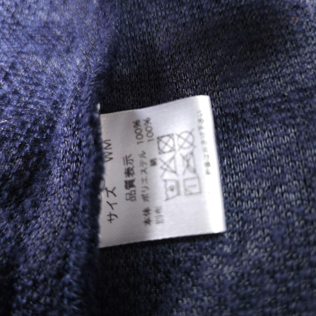 【ムータマリン】人気ラバーロゴ×ボア生地 長袖ゴルフブルゾンパーカーM