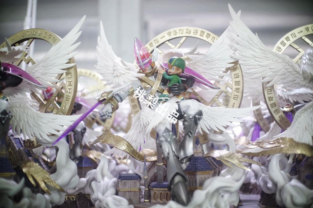 新品未開封『デジモンアドベンチャー』ホーリーエンジェモンガレージキットスタチュー