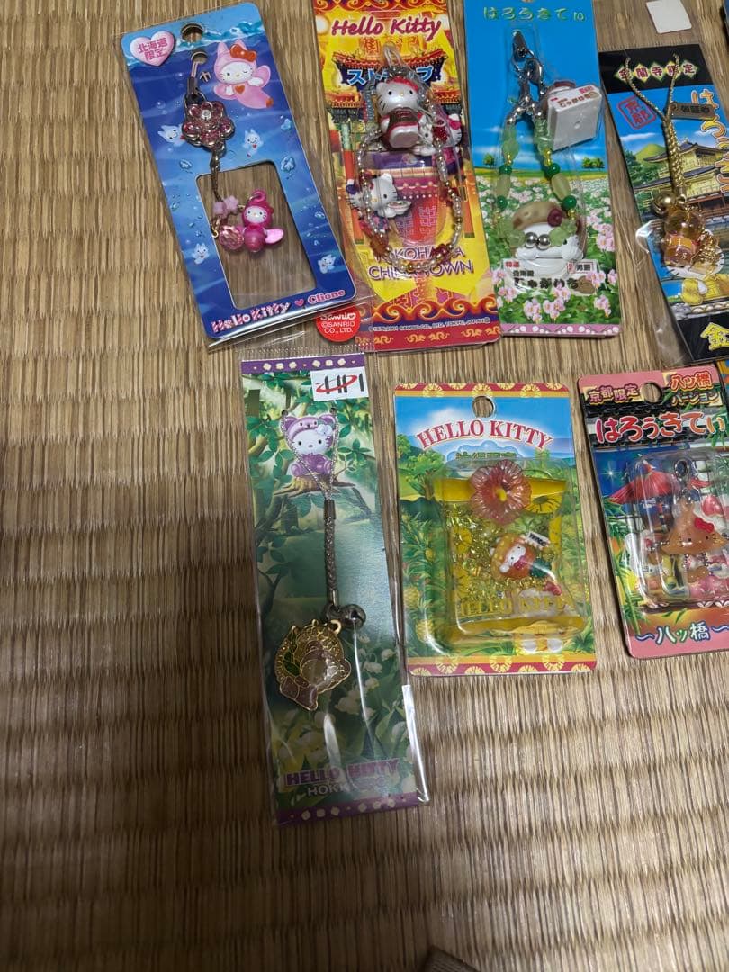 ハローキティ 根付け ぬいぐるみ79点セット売り