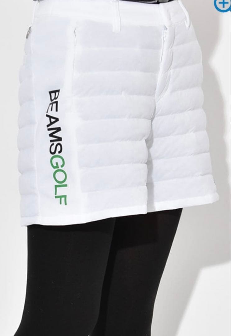 ビームスゴルフ　レディースショートパンツ　ホワイトＬサイズ