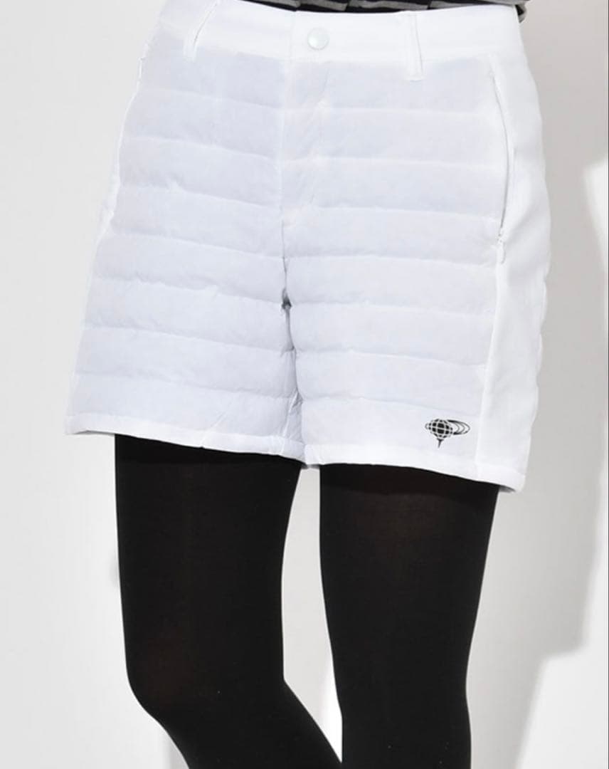 ビームスゴルフ　レディースショートパンツ　ホワイトＬサイズ
