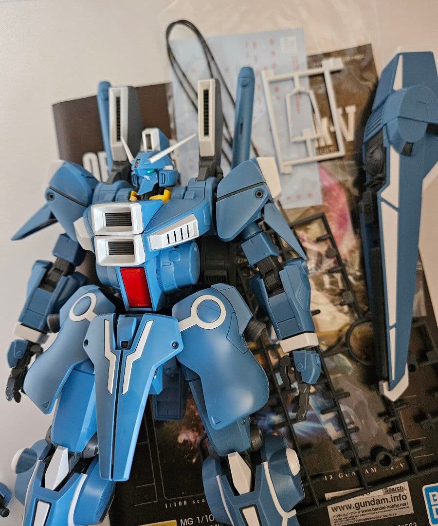 組立済み　MG　ガンダムセンチネル　ガンダムMarkV　ガンプラ