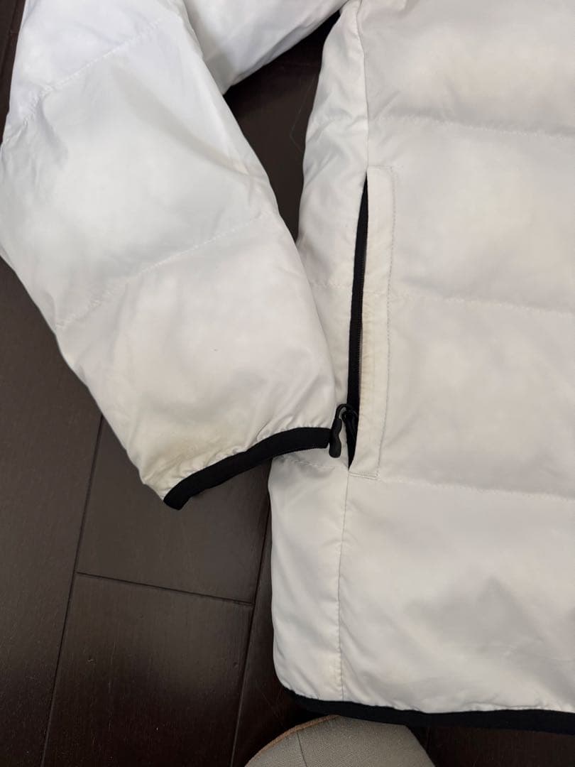 YONEX ダウンジャケット Lサイズ ホワイト/ブラック