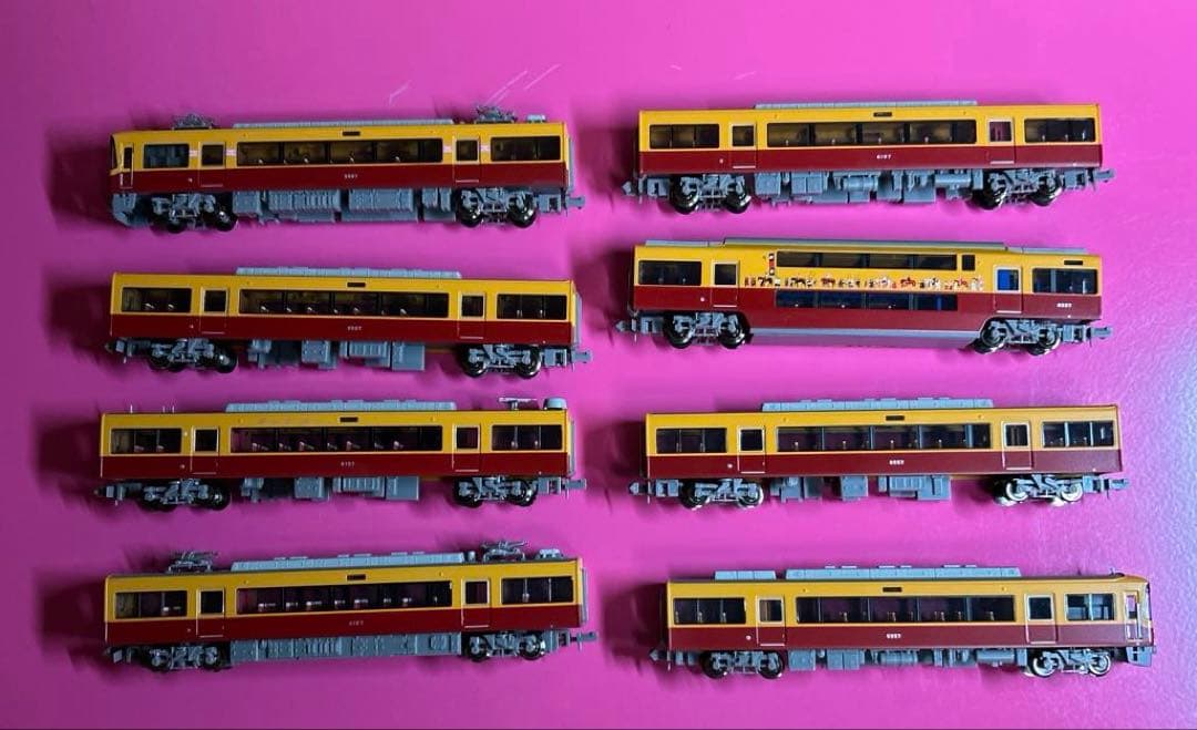 京阪8000系テレビカー 8両セット