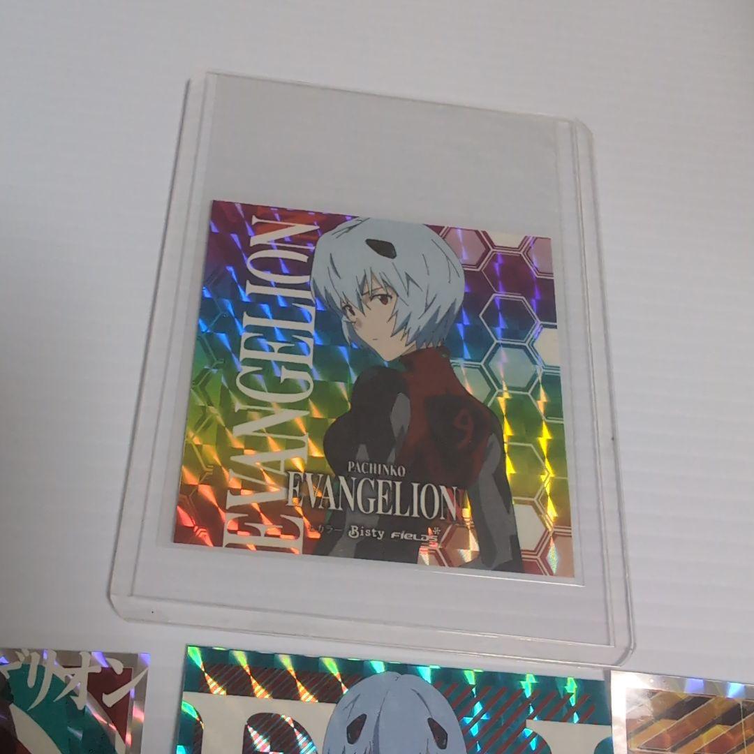エヴァンゲリオントレーディングステッカー　綾波レイ　シークレット　レア　パチンコ