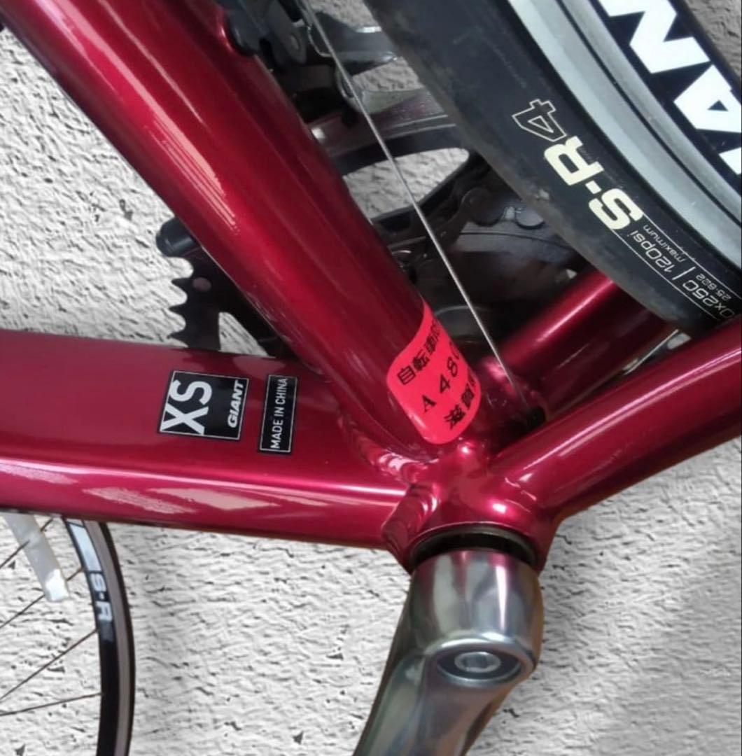 GIANT DEFY レッド ロードバイク