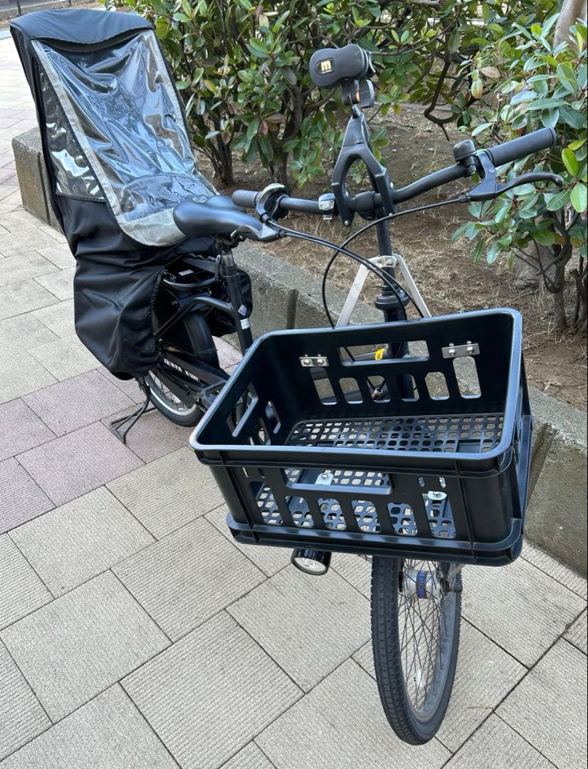 ブリヂストン　トートボックス　ラージ　チャイルドシート付き　直接お引き渡し