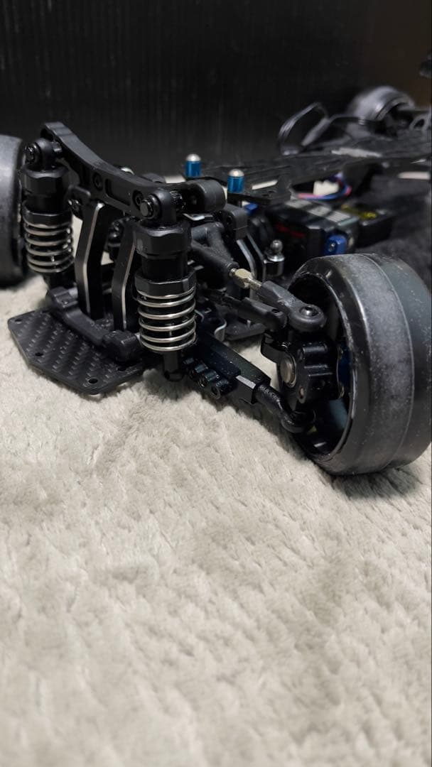 ドリフトラジコンYD-2 神風コンバージョン カーボンシャーシ　アルミパーツあり