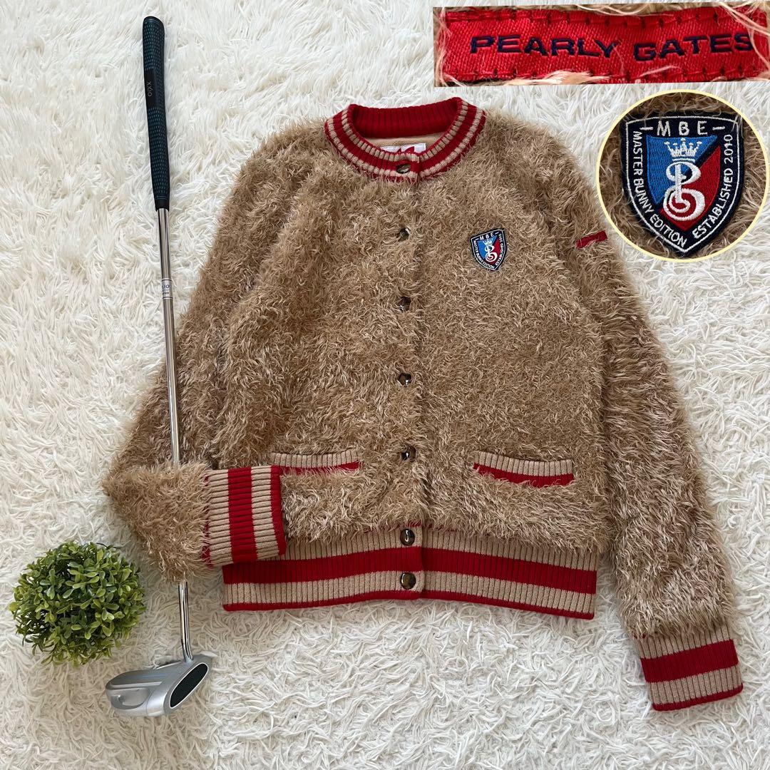 極美品✨パーリーゲイツ　マスターバニーエディション　シャギースタジャンMブルゾン