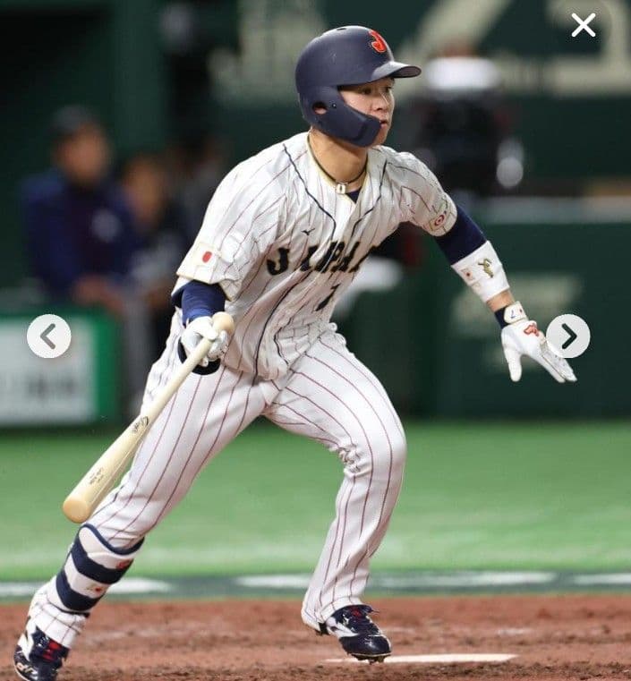 ☆プロフ内ユニホーム販売中☆ 日本代表ホームユニホーム 中野拓夢